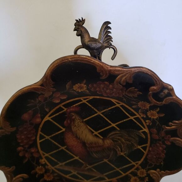 Rooster Plate & Rooster Plate Stand - Picture 8 of 10